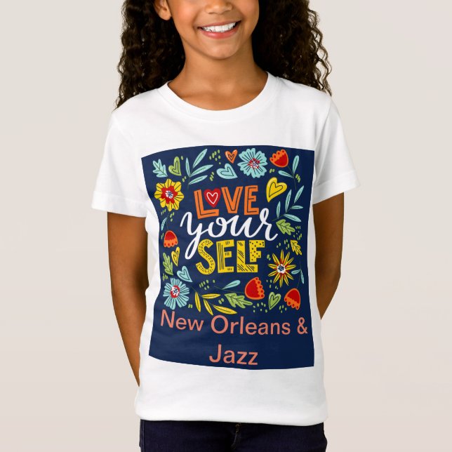 New Orleans och Jazz Festival 2023 T-Shirt (Framsida)