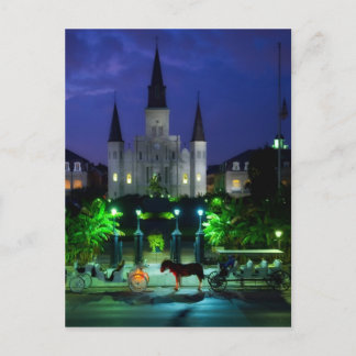 New Orleans på natten Vykort
