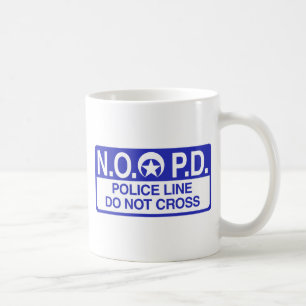 New Orleans polis Kaffemugg