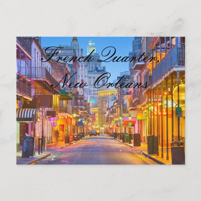 NEW ORLEANS POSTCARD VYKORT (Framsida)