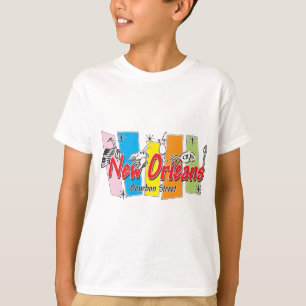 New Orleans Retro Look Tee Shirt