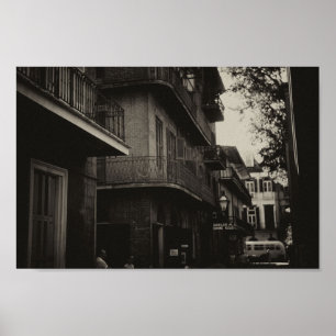 New Orleans Retro Mid Century Inspired Poster