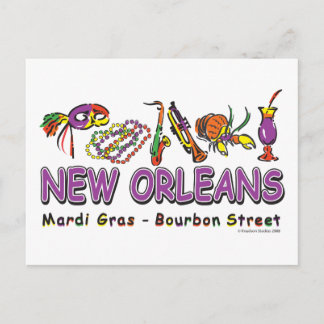 New-Orleans-Roar- Vykort