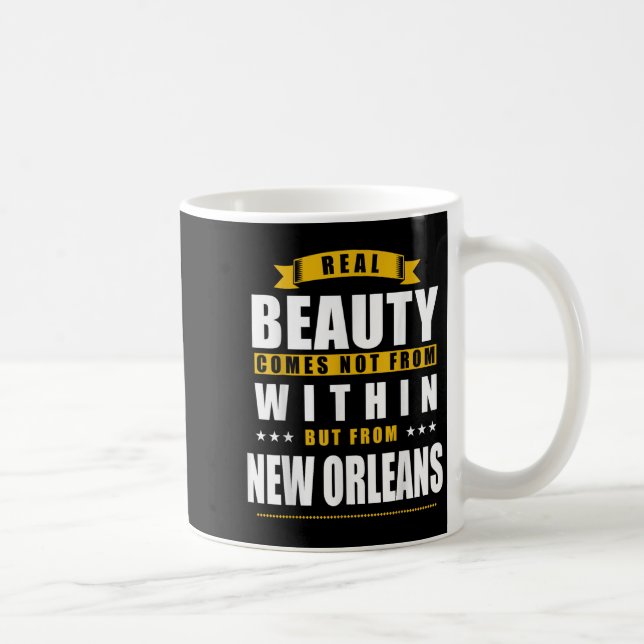 New Orleans - Roligt D Stad Present Kaffemugg (Höger)