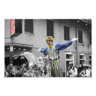 New Orleans Second Line Parad Fototryck
