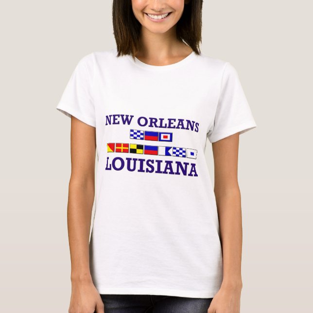 New Orleans Shirt Tee Shirt (Framsida)