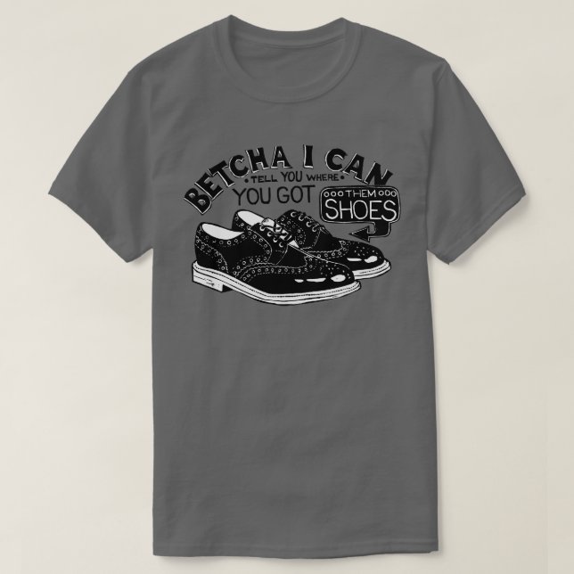 New Orleans Shoe Scam TShirt T Shirt (Design framsida)