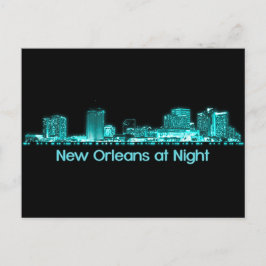 New Orleans Skyline Vykort