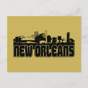 New Orleans Skyline Vykort