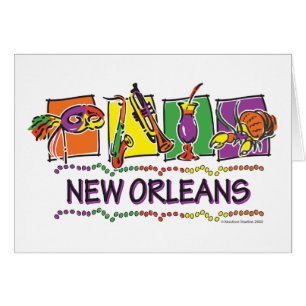 NEW-ORLEANS-SQUARES-eps kopia Hälsningskort