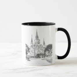 New Orleans ~-St Louis domkyrka Mugg