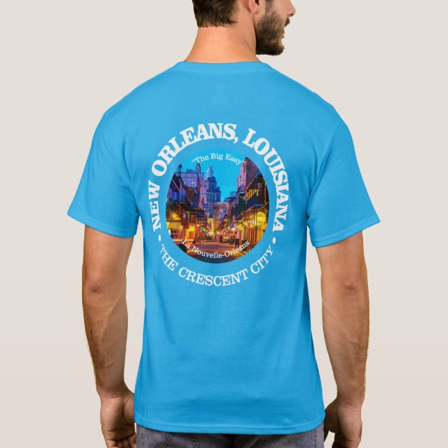 New Orleans (städer) T Shirt (Baksida)