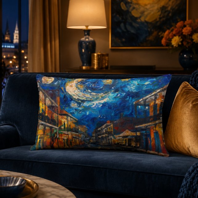 New Orleans Starry Accent Kudd Prydnadskudde (New Orleans Accent Pillow)