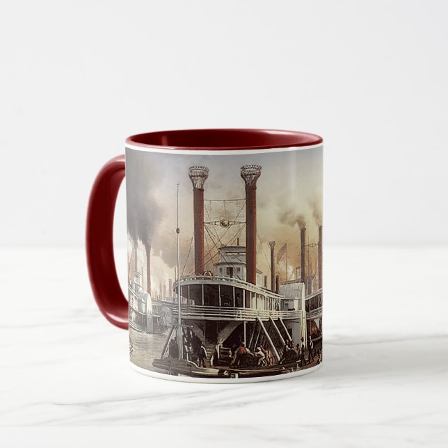 New Orleans Steamboat Mugg (Framsida vänster)