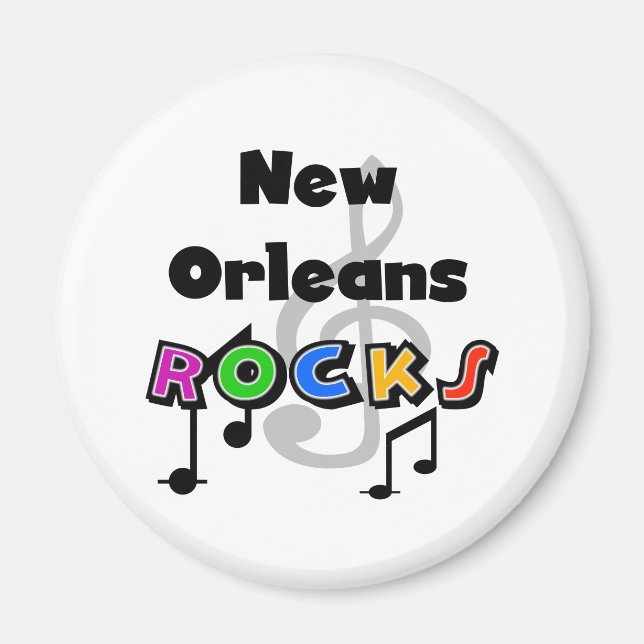 New Orleans Sten Magnet (Framsidan)