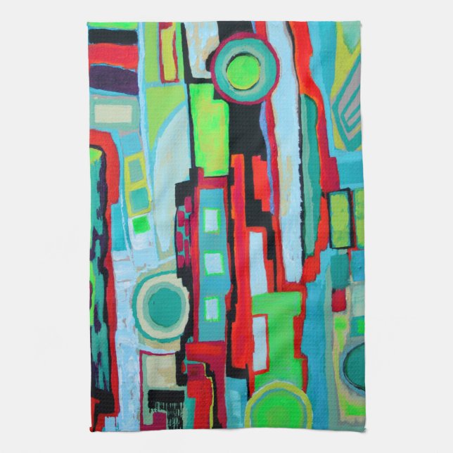 New Orleans Street Kitchen Towel Kökshandduk (Vertikal)