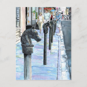 New Orleans Street Postcard Vykort