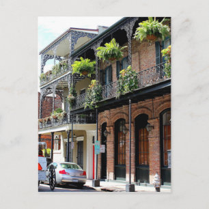 New Orleans Street Scene Vykort
