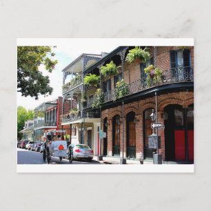 New Orleans Street Scene Vykort