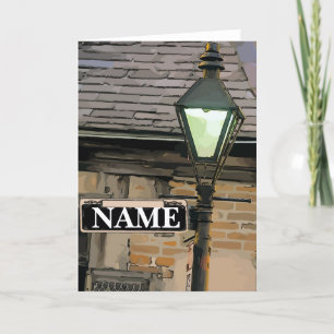 New Orleans Street Sign, redigera namn Kort