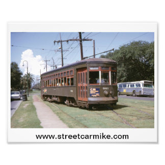New Orleans Streetcar 961 8x10-utskrift Fototryck