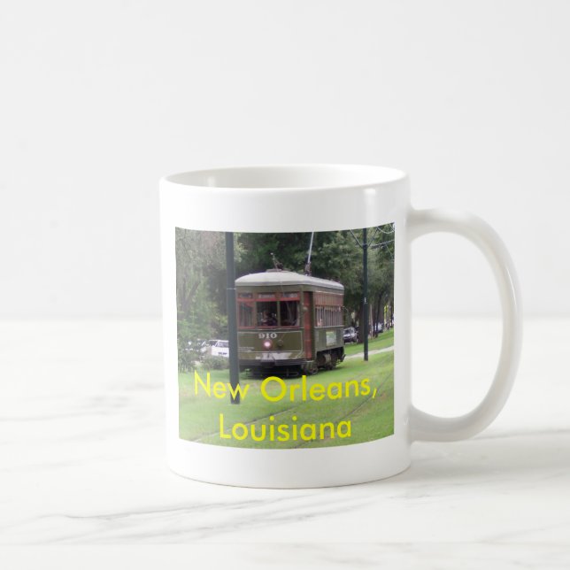 New Orleans Streetcar Kaffemugg (Höger)