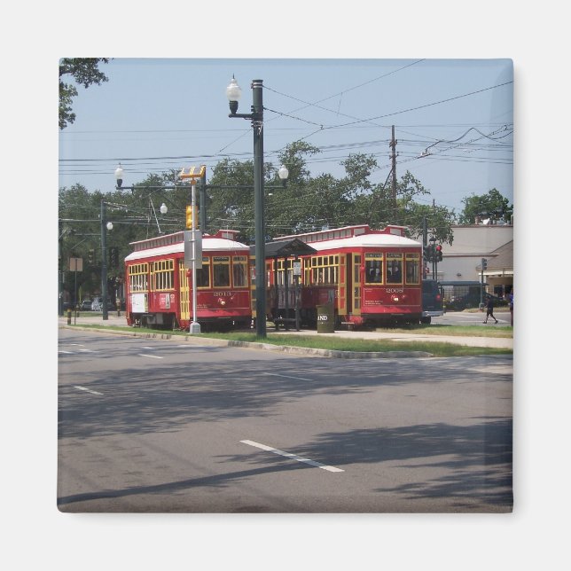 New Orleans Streetcar Magnet (Framsidan)