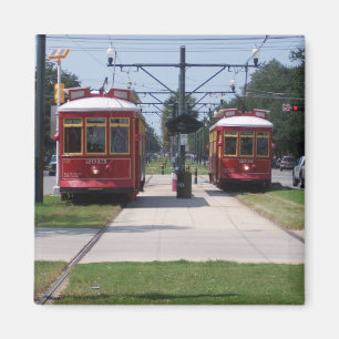 New Orleans Streetcar Magnet