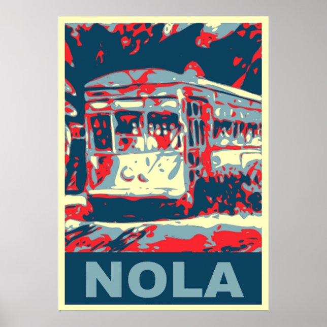 New Orleans Streetcar Poster (Framsidan)