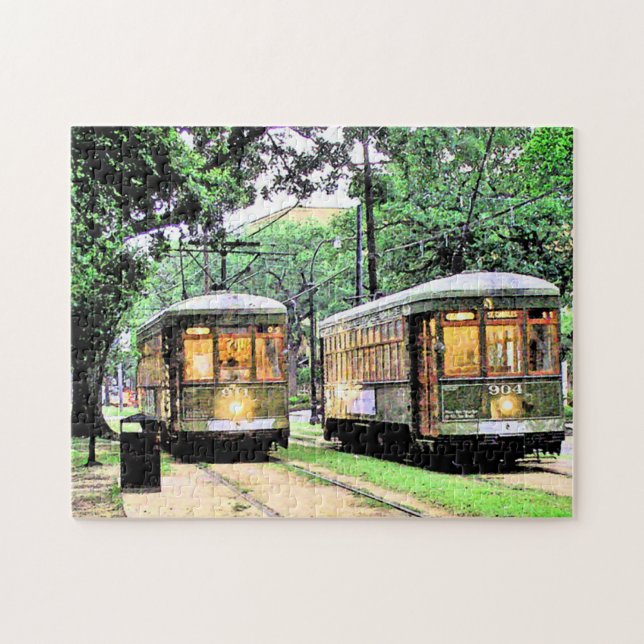 New Orleans Streetcar Pussel (Horisontell)