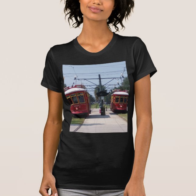 New Orleans Streetcar Tee Shirt (Framsida)