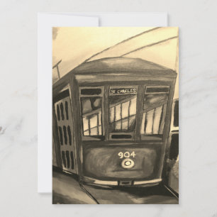 New Orleans Streetcar Tematisk Inbjudan 