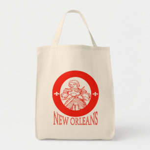 New Orleans Symbols Tygkasse
