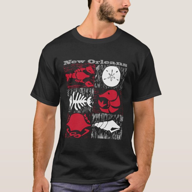 New Orleans T Shirt (Framsida)