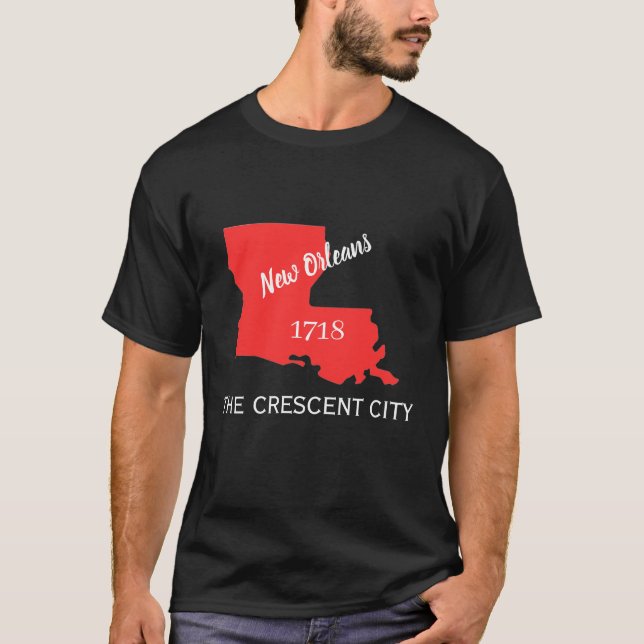 New Orleans T-shirt  (Framsida)