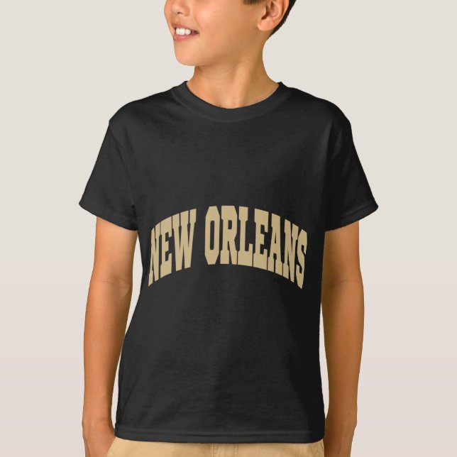 New Orleans - Throwback Design - Clic  T Shirt (Framsida)