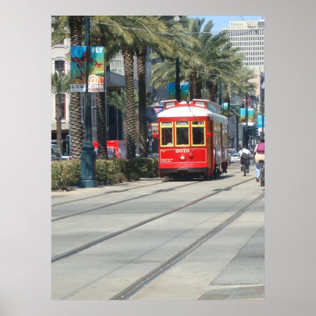 New Orleans Trolly Poster (Framsidan)