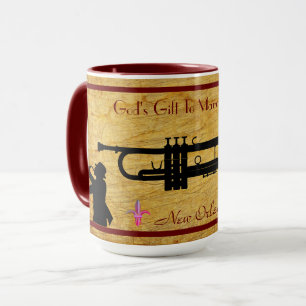 New Orleans Trumpet Mugg
