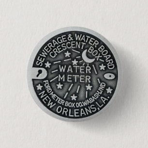 New Orleans vatten mäter knäppas Knapp