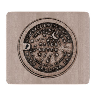 New Orleans Vatten Meter Lid