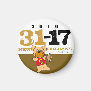 New Orleans visar av magneten för ställning 31-1 Magnet