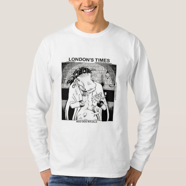 New Orleans Voo Doo Cow T Shirt (Framsida)