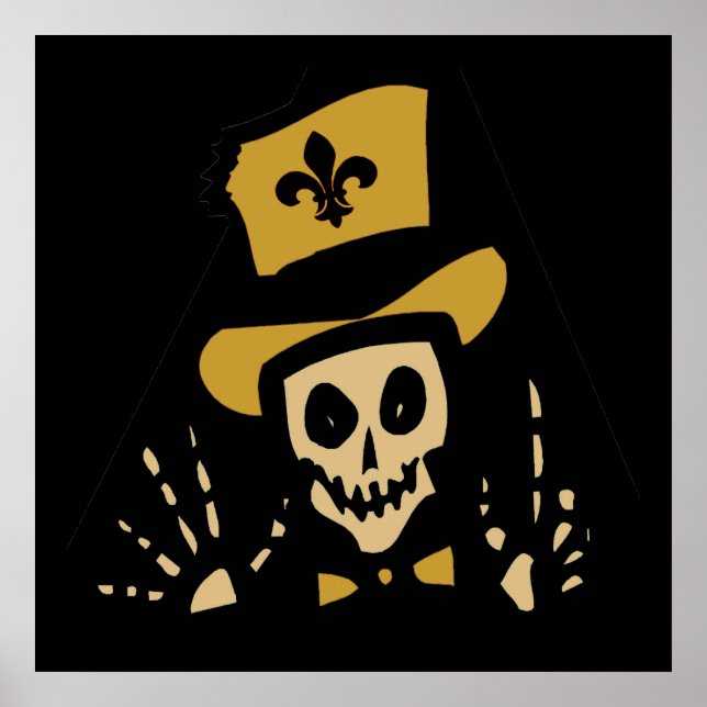 New Orleans Voodoo Man Poster (Framsidan)