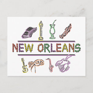 New Orleans Vykort
