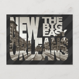 New Orleans, vykort för Louisiana