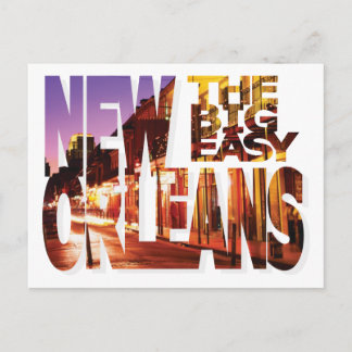 New Orleans, vykort för Louisiana