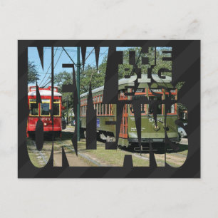 New Orleans, vykort för Louisiana
