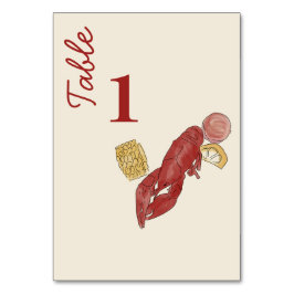 New Orleans Watercolor Bordsnummer