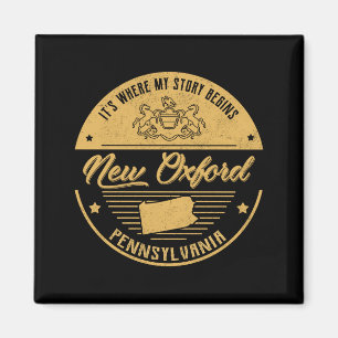 New Oxford Pennsylvania Det är där min berättelse Magnet