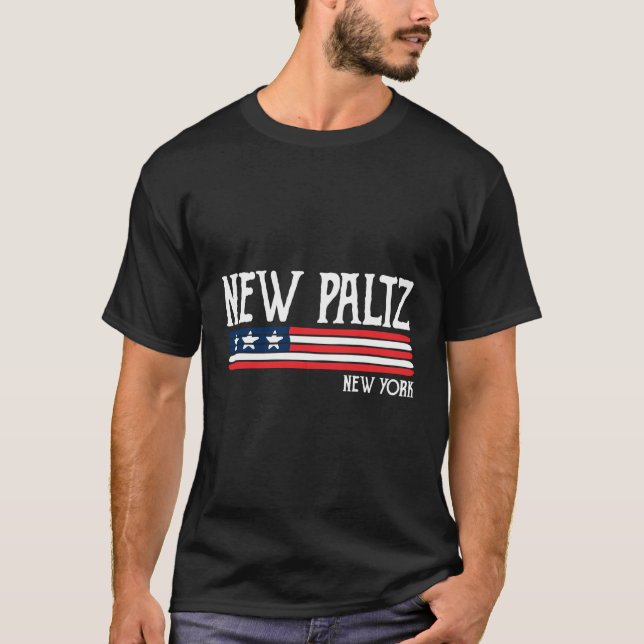 New Paltz New York Ny ny T Shirt (Framsida)
